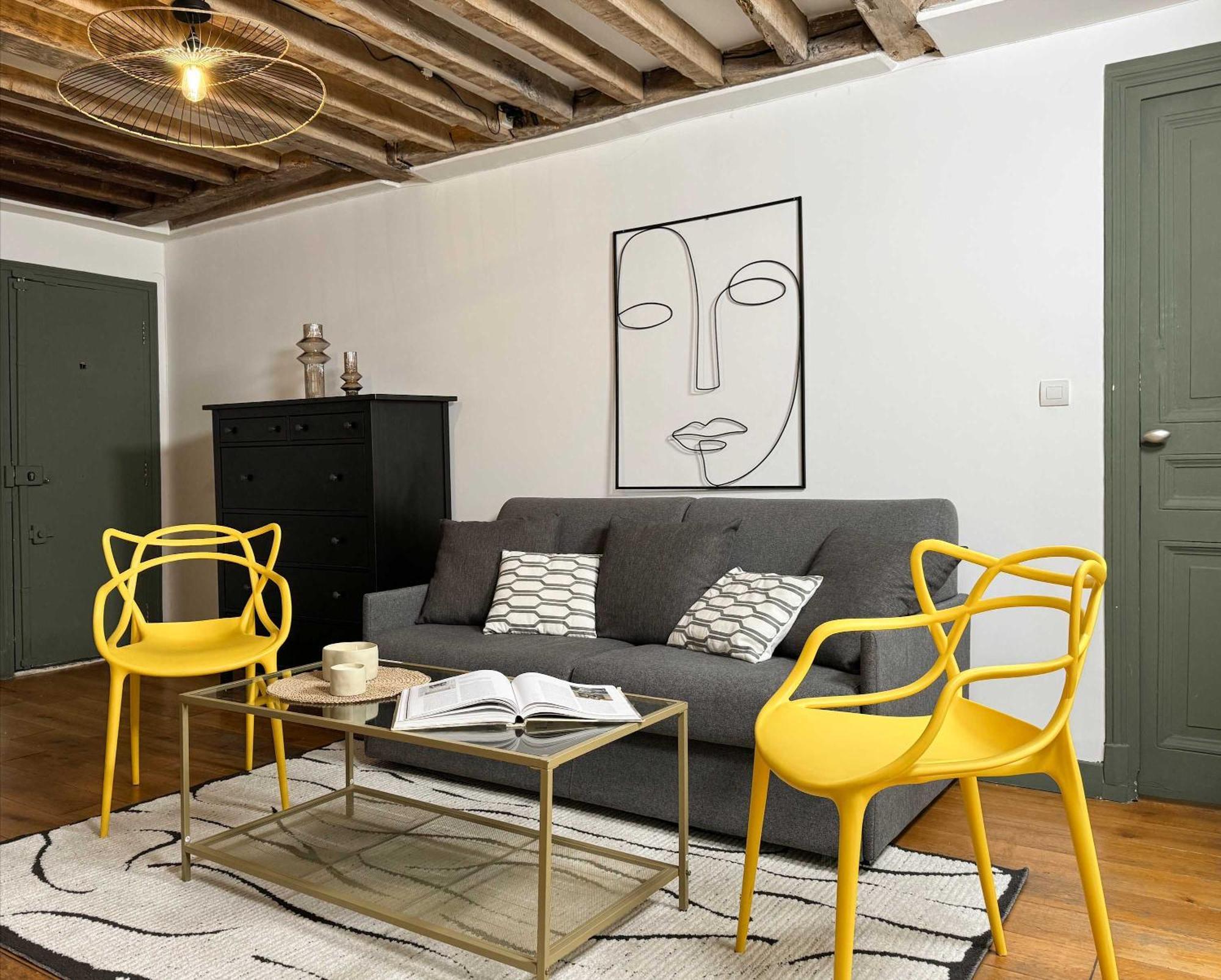 Appartement 1596 - Le Marais - Cosy *