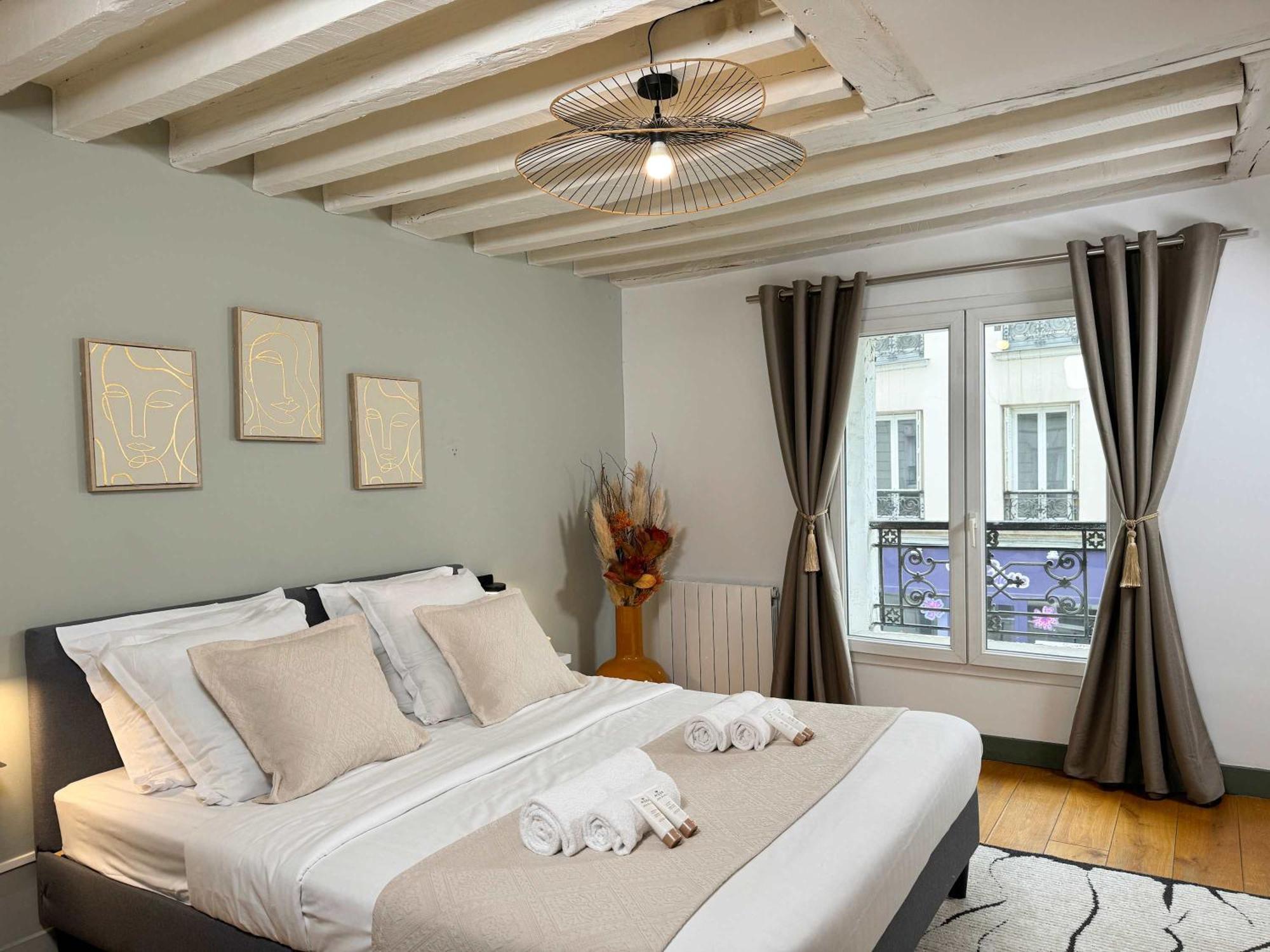 Apartamento Unique Authentic In Le Marais Paris